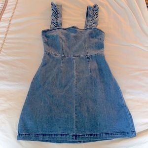 Show Me Your Mumu Denim Dress